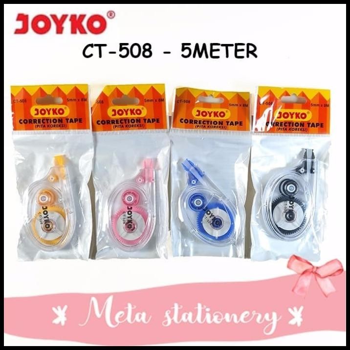 

TERMURAH CORRECTION TAPE / PITA KOREKSI JOYKO CT-508
