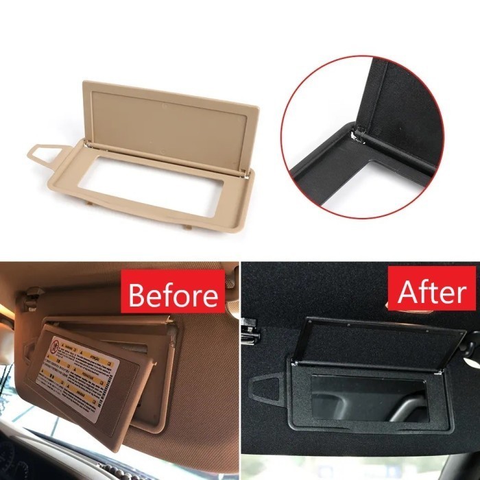 Qualitas Asli Mercy W220 Sun Visor Cermin Mirror Sunvisor Cover Mercedes S280 S320 Original