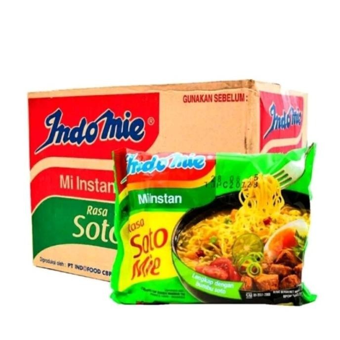 

NEW PRODUK INDOMIE SOTO 1 DUS ISI 40 !!!!!