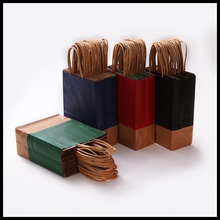 

TERMURAH KANTONG CRAFT POLOS PAPER BAG WARNA L 2WRN , TAS HADIAH SOUVENIR !!!!!!!