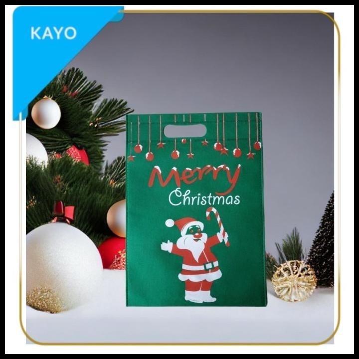 

BEST DEAL TAS TEMA CHRISTMAS , KANTONG TULISAN MERRY CHRISTMAS , PAPER BAG X'MAS !!!!