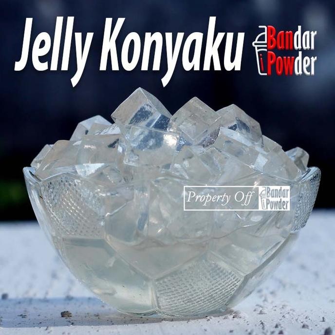 

TERBARU BUBUK JELLY KONYAKU 1KG - TOPPING MINUMAN BUBBLE DRINK - BANDAR POWDER !!!!!
