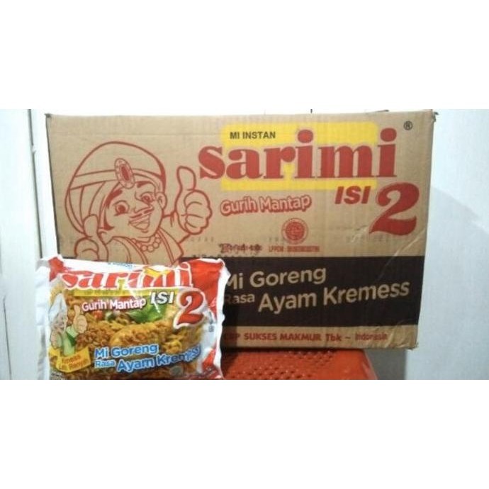 

NEW PRODUK SARIMI ISI 2 GORENG AYAM KREMES [125GR /24 PCS / 1 KARTON ] !!!!!