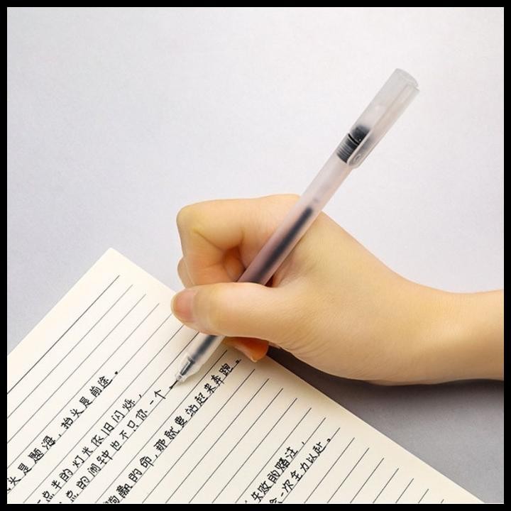 

TERMURAH GEL PEN SIMPLE MINIMALIST AESTHETIC MUJI STYLE WARNA HITAM !!!!!!