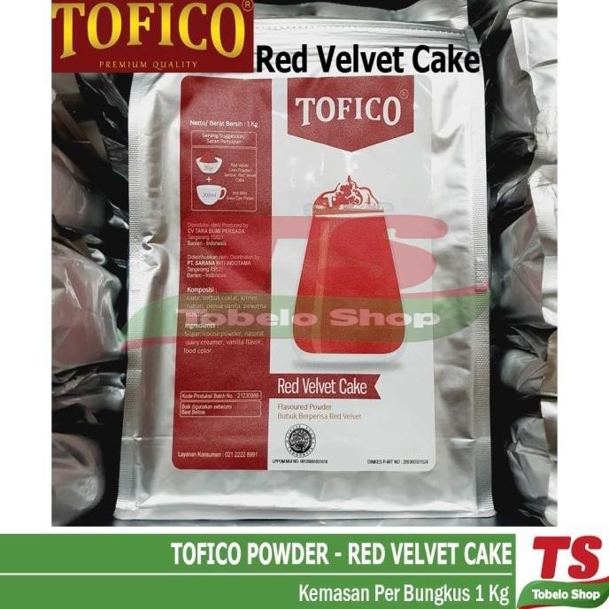 

READY STOCK TOFICO RED VELVET CAKE POWDER / TOFICO POWDER RED VELVET CAKE / TOFICO !!!!!