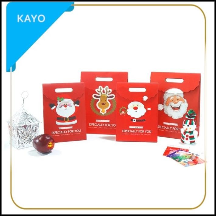 

GRATIS ONGKIR M KANTONG MOTIF RUDOLF, KANTONG PACKING HADIAH NATAL FOR X'MAS GIFT