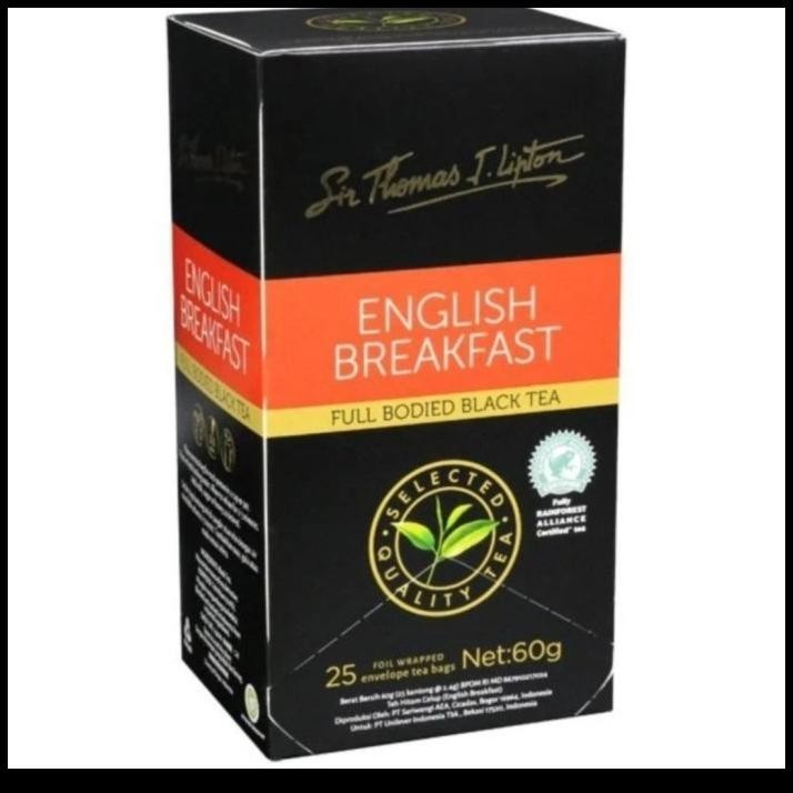 

BEST DEAL LIPTONENGLISHBREAKFASTSTL25S/TEHHITAM/LIPTONTEA