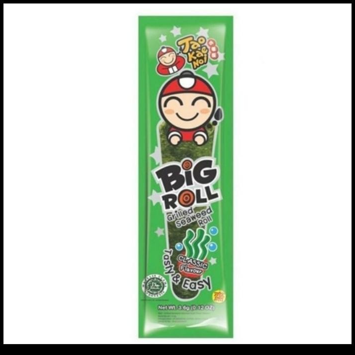 

HOT DEAL TAE KAE NOI BIG ROLL 2GRATIS 1/SEAWEED TAE KAE NOI/RUMPUT LAUT