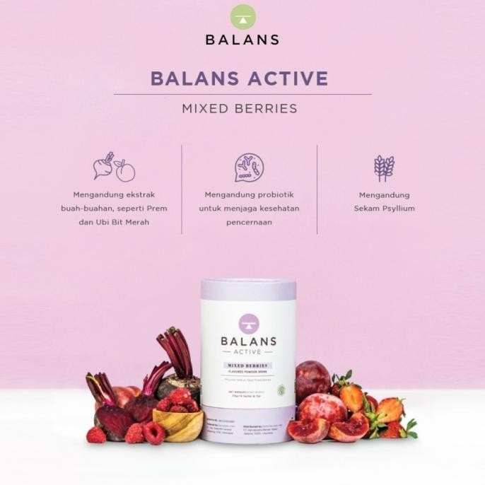 

TERBARU BALANS ACTIVE WILD BERRIES 14 SACHET MINUMAN FIBER - BALANS OFFICIAL !!!!!