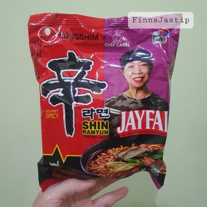 

BIG SALE SHIN RAMYUN JAYFAI NONGSHIM X CHEF CARES / SHIN RAMYUN TOMYUM FLAVOR !!!!!