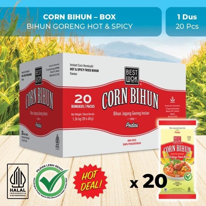 

TERBARU BEST WOK BIHUN GORENG INSTANT HOT & SPICY DUS 20 PCS !!!!!