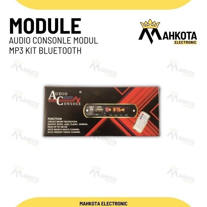 MODUL KIT MP3 BLUETOOTH USB FM RADIO AUDIO CONSOLE