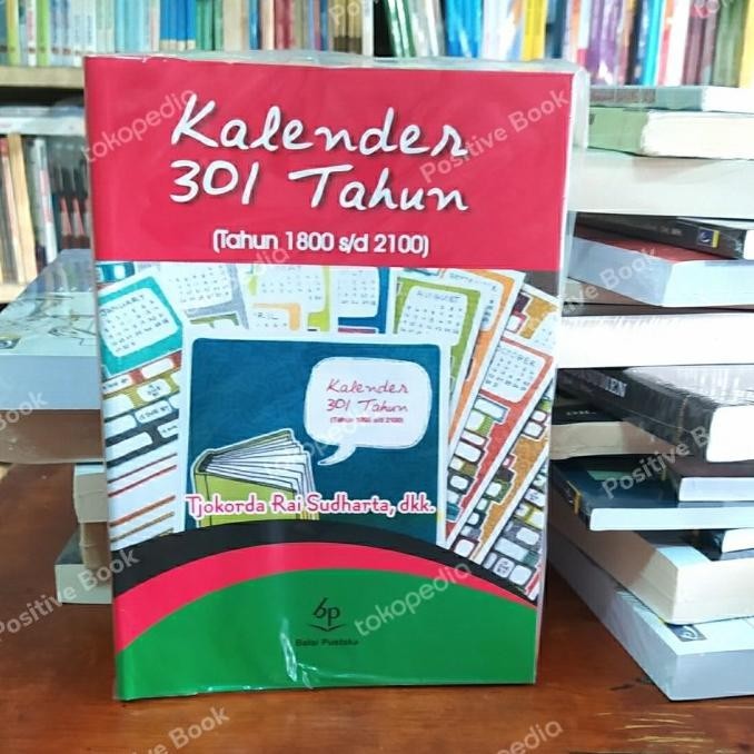 

Buku Kalender 301 Tahun Terbaru Original Berwarna Premium Murah Baru