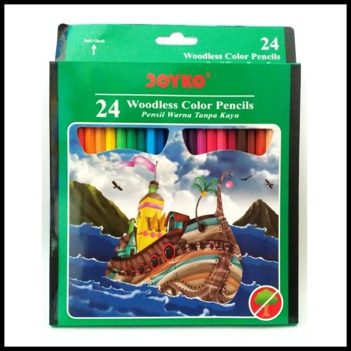

TERBARU PENSIL WARNA JOYKO 24 WARNA !