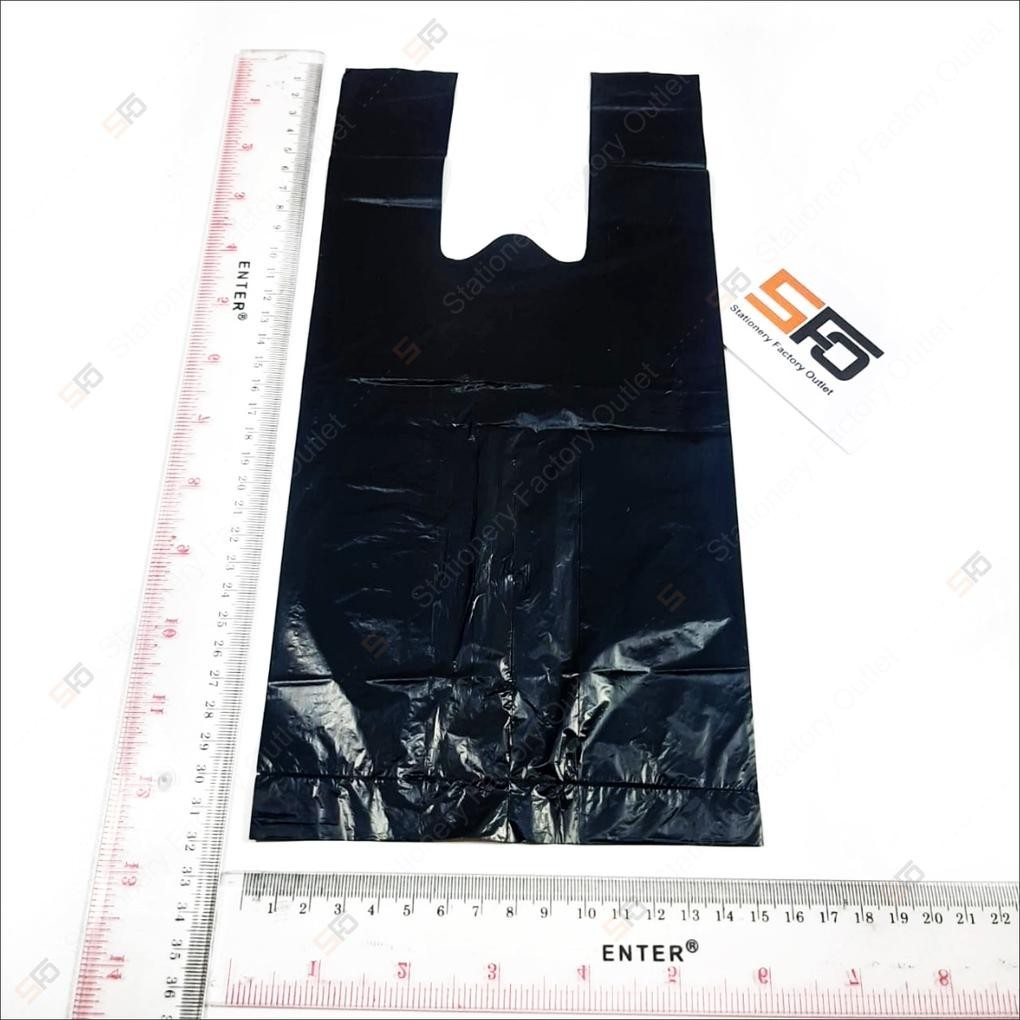 

Kantong Plastik Kresek Hitam Kecil Jamur Isi 36 - 15 X 23 Cm