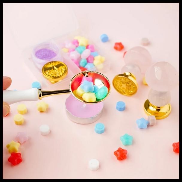 

TERBARU MAINAN DIY MAGIC SEALING WAX STAMP STIKER AMPLOP SANRIO !
