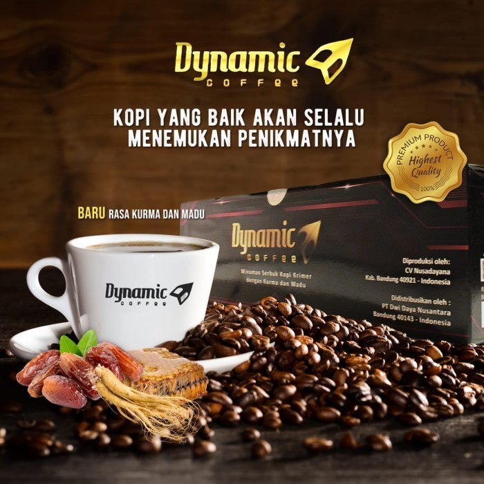 

Kopi Dinamik - Kopi Dynamic - Kopi Cinta Penambah Stamina