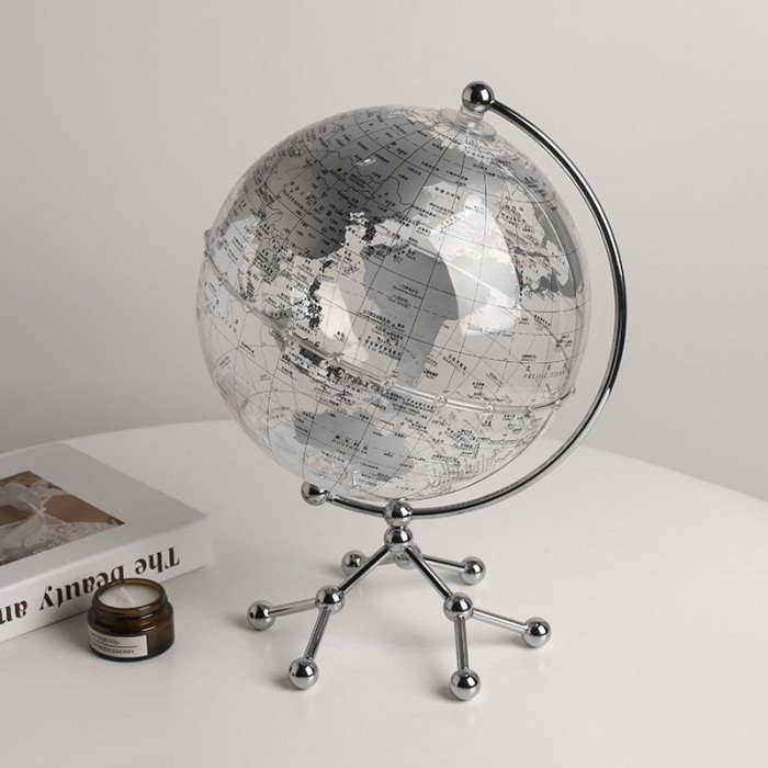 Ornament Globe / Pajangan Bola Dunia / Hiasan Globe Bola Dunia