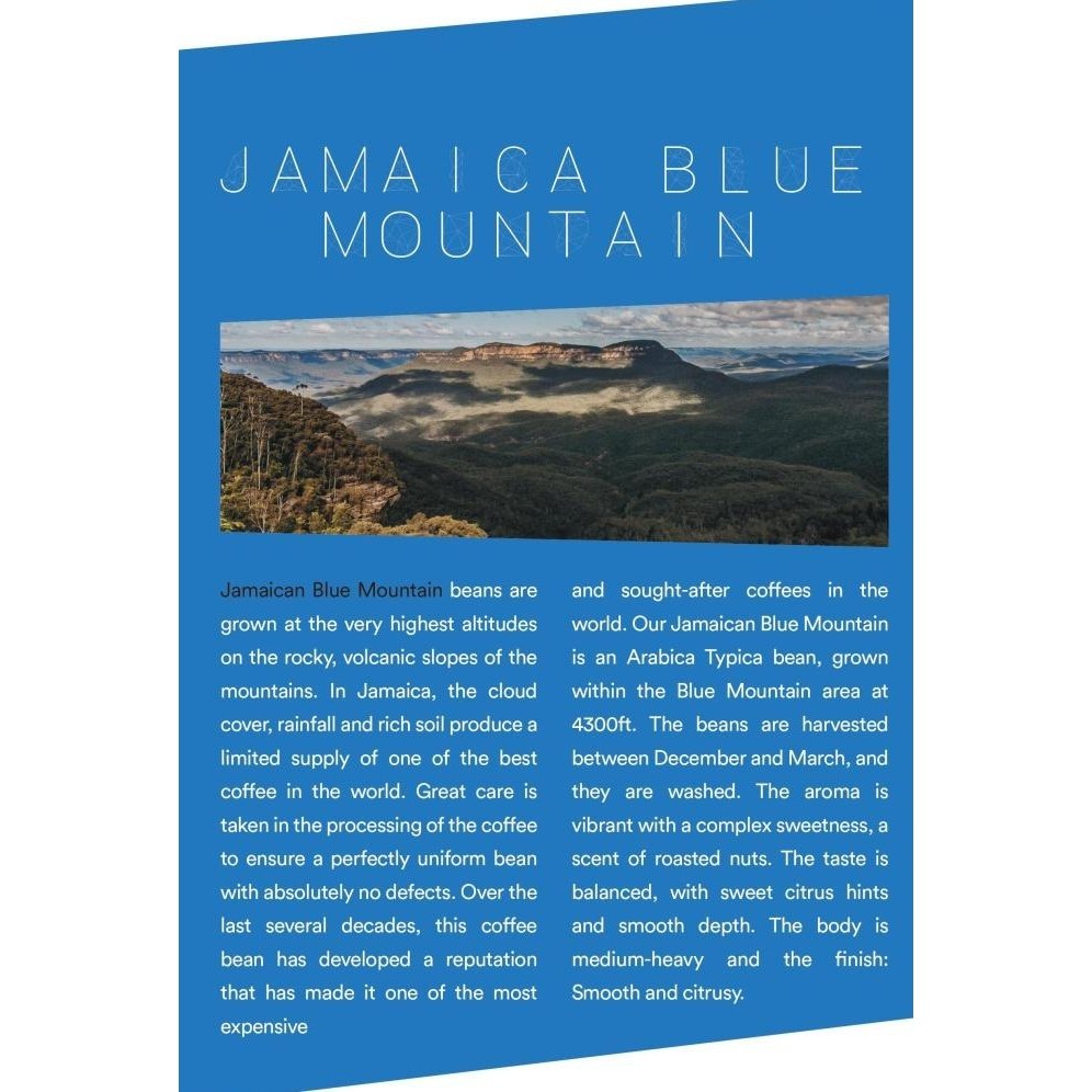 

Green Bean Arabica Jamaica Blue Mountain 1Kg | Biji Kopi Mentah