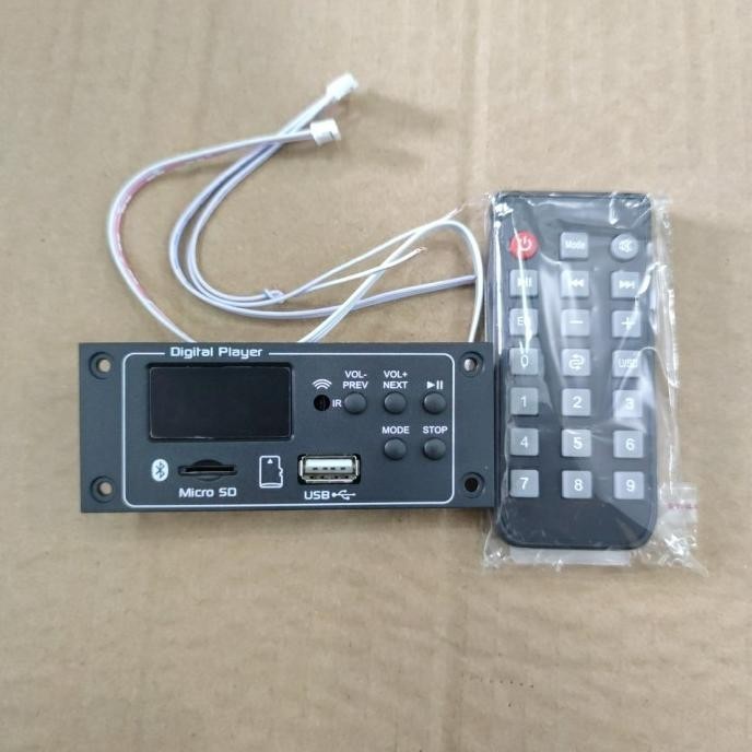 Modul Digital Player Usb Mp3 Bluetooth / Kit Mp3 Bluetooth Kotak Ori
