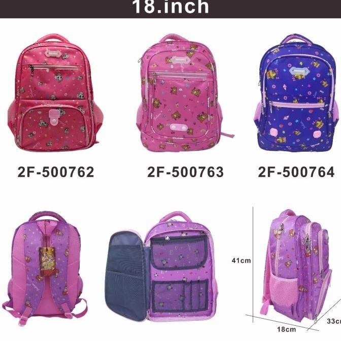 TERBARU | RANSEL ANAK CEWEK TAS SEKOLAH ANAK PEREMPUAN IMPORT FORTUNE