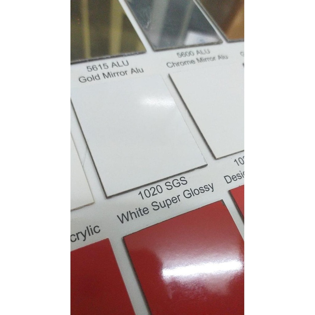 

Hpl Winston Putih White Super Glossy - 1020 Sgs Premium Murah Baru