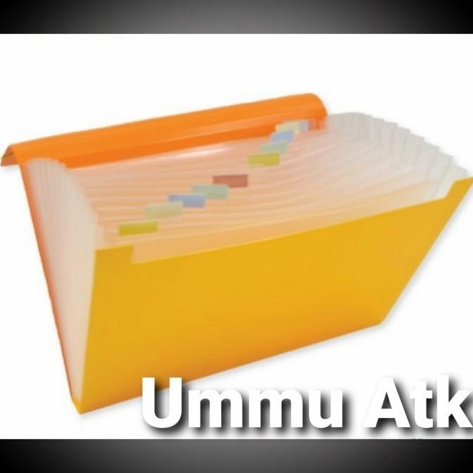 

Map Expanding File Folio 12 Pocket Bicolour Premium Murah Baru