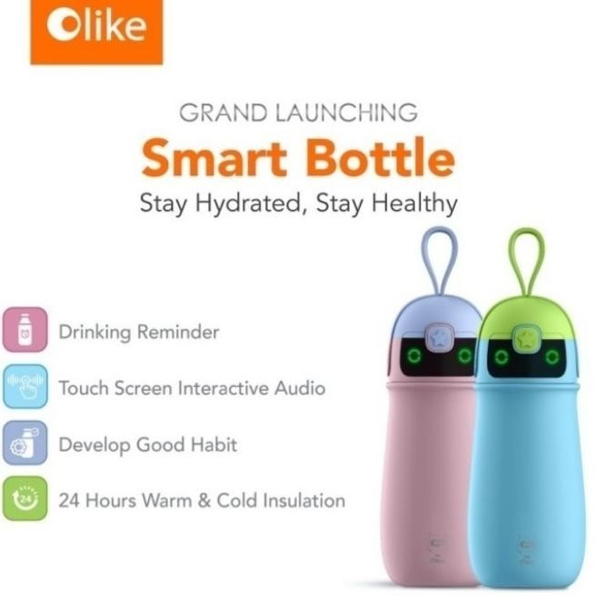 Olike Smart Bottle / Botol Minum Anak Original Gamourita