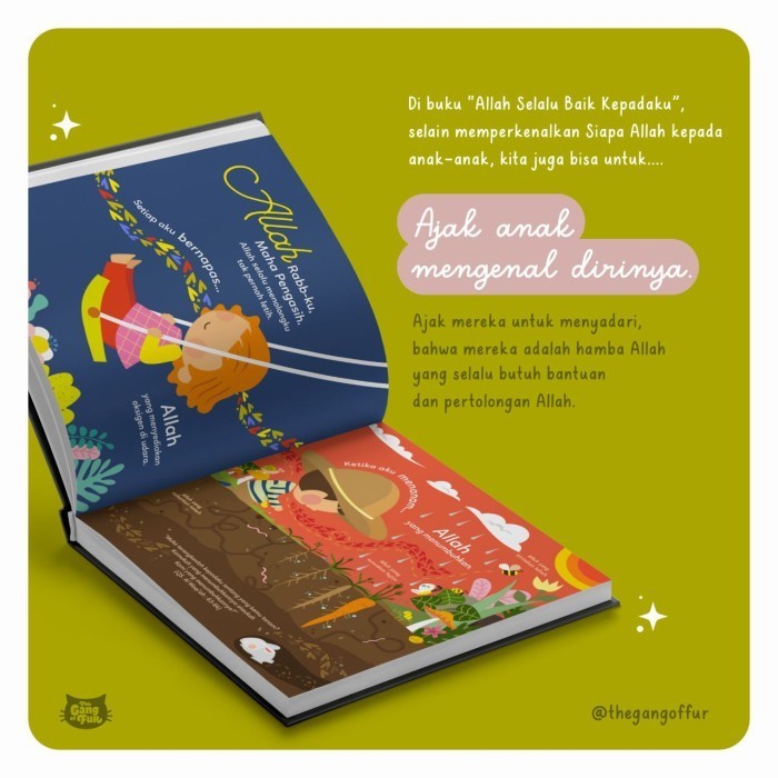 Buku Anak Serial Allah Sayang Padaku - Allah Selalu Baik Kepadaku