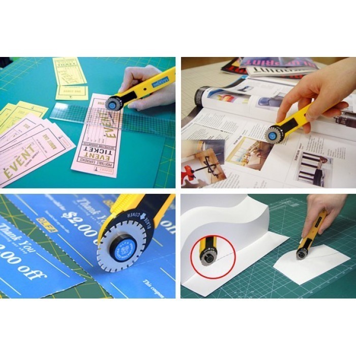 

Olfa Rotary Cutter 235B Perforation Cutter 28Mm ( Prc-3/C )