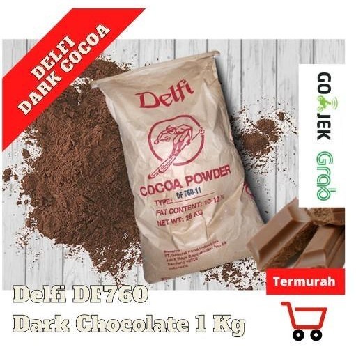 

Coklat Bubuk Delfi Df760 Cocoa Powder 1Kg | 100% Asli