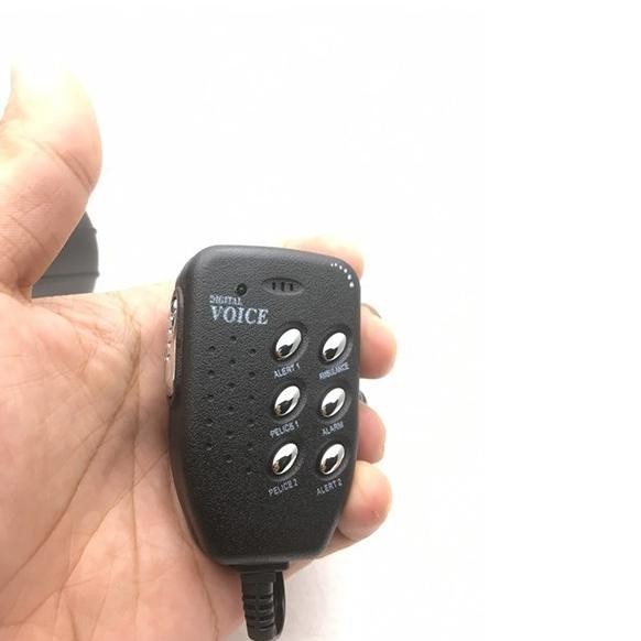 Klakson Sirine Patwal Polisi TOA 6 Suara Modul + Speaker Motor Mobil