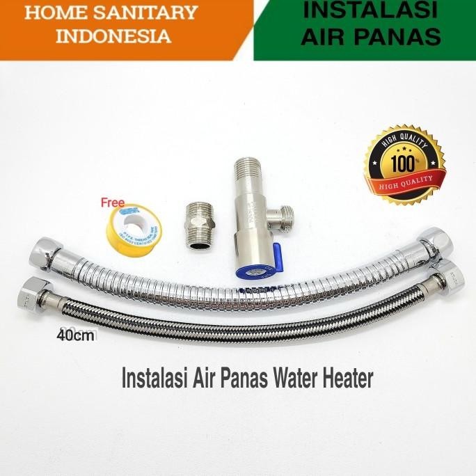 instalasi perlengkapan pemanas Water heater listrik CV Megah Jaya