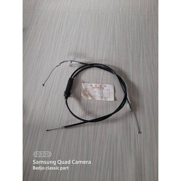 kabel gas KAWASAKI BINTER GTO KH110 KH125 KH100 wire tali gas KAWASAKI BINTER GTO KH 100 kh 110 merk