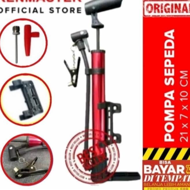 Pompa Angin Ban/Pompa Sepeda Motor/Mobil Kenmaster Im (Yarageza