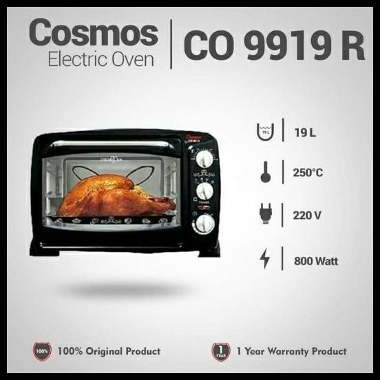 OVEN LISTRIK COSMOS / PANGGANGAN COSMOS 19 LITER