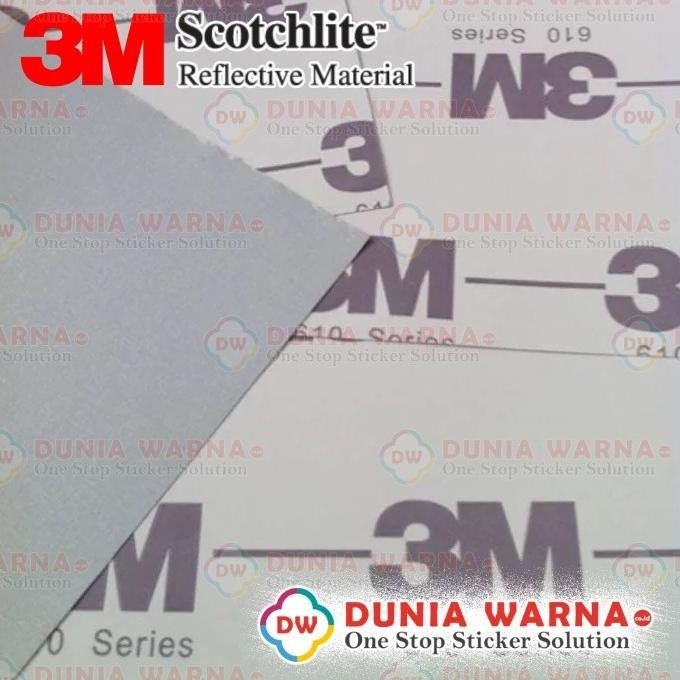 

[1 Inch] 3M Reflective 610 Series 24 Mm Tape Pita Scotlight Sticker