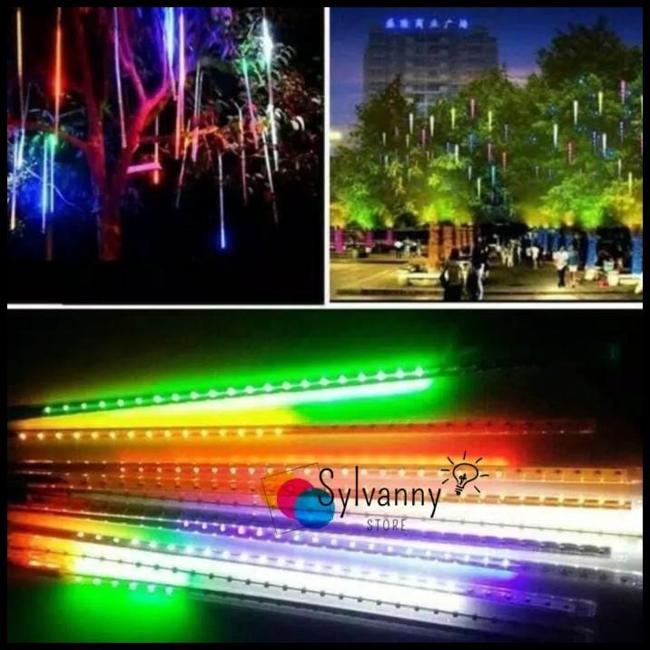 LAMPU HIAS METEOR LED/JATUH RAIN SNOW TAMAN HIAS METEOR 50CM