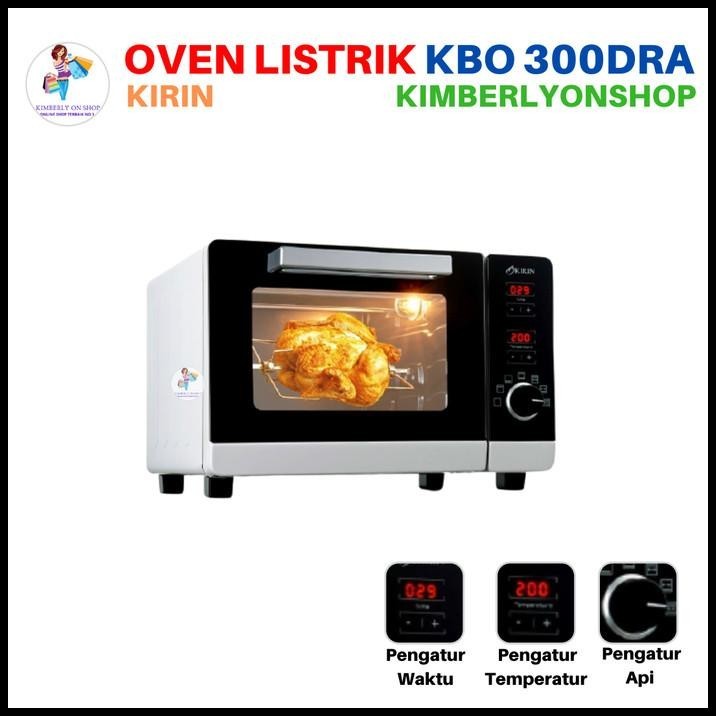 KIMBERLYONSHOP DIGITAL OVEN LISTRIK LOW WATT KBO 300DRA KIRIN