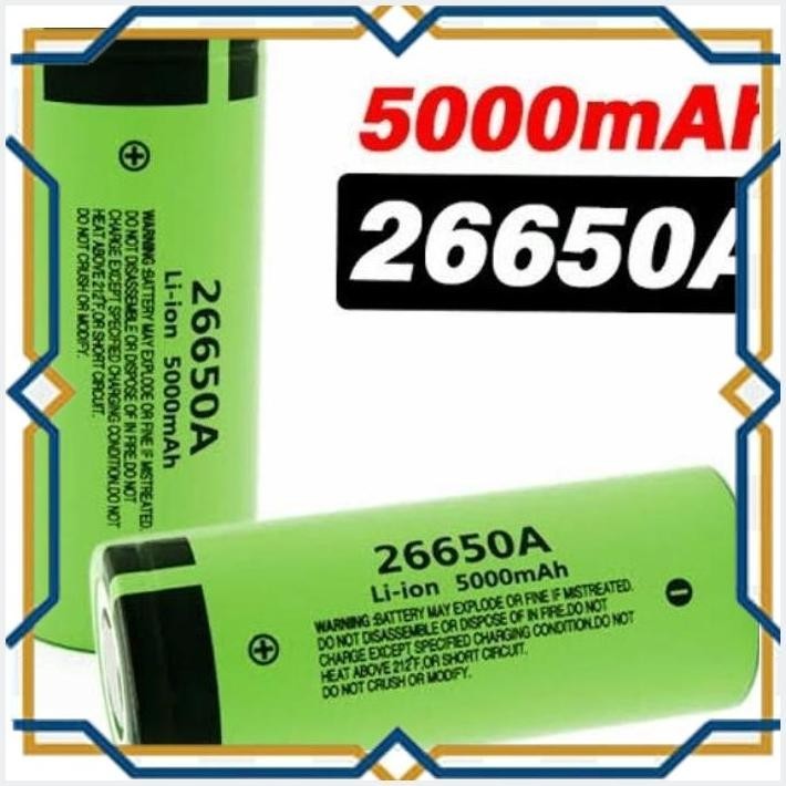 (ARTT) BATTERY 26650 26650A BATRE BATERAI PANASONIC 5000MAH