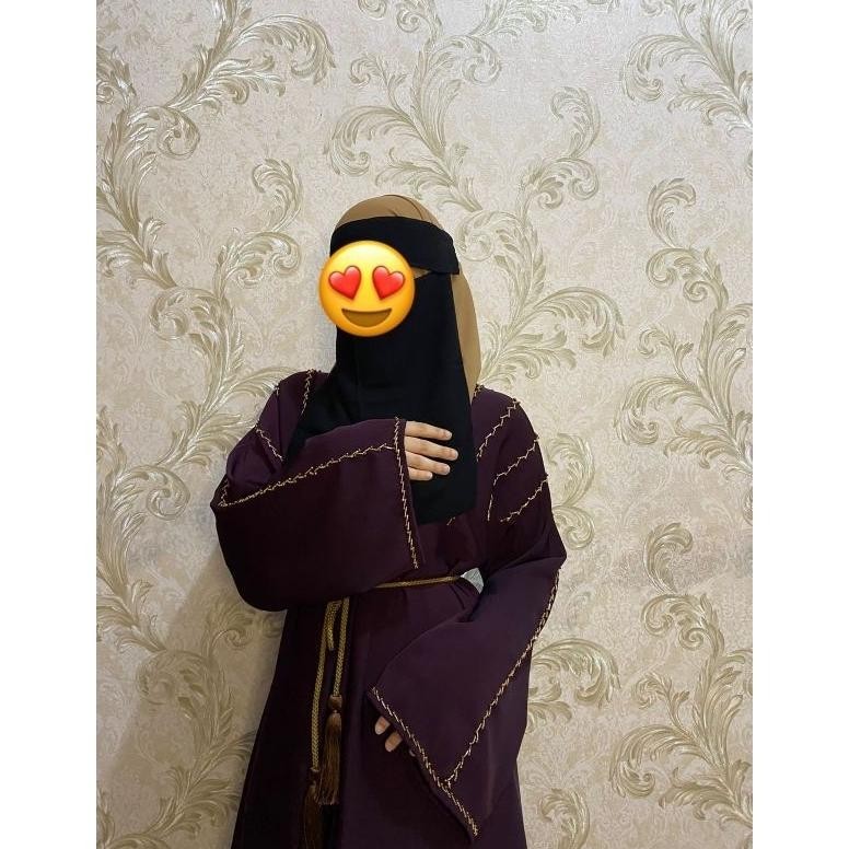Gamis Abaya Remaja Exclusive Farasya Fursan Outer Elegan Gamis Abaya Remaja