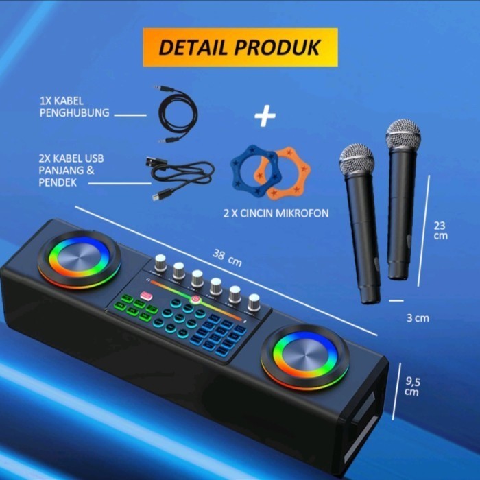 

Soundcard Audio Speaker All In One Microphone Premium Berkualitas