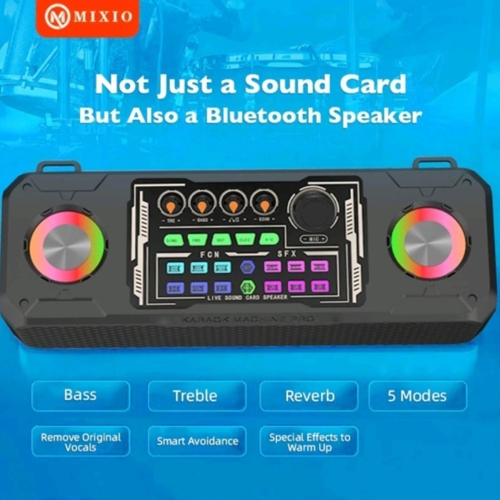 

Sound Card Speaker Microphone Karaoke Wireless Berkualitas