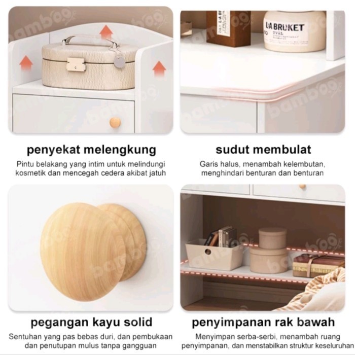 

Meja Rias Lampu Minimalis Modern Kokoh