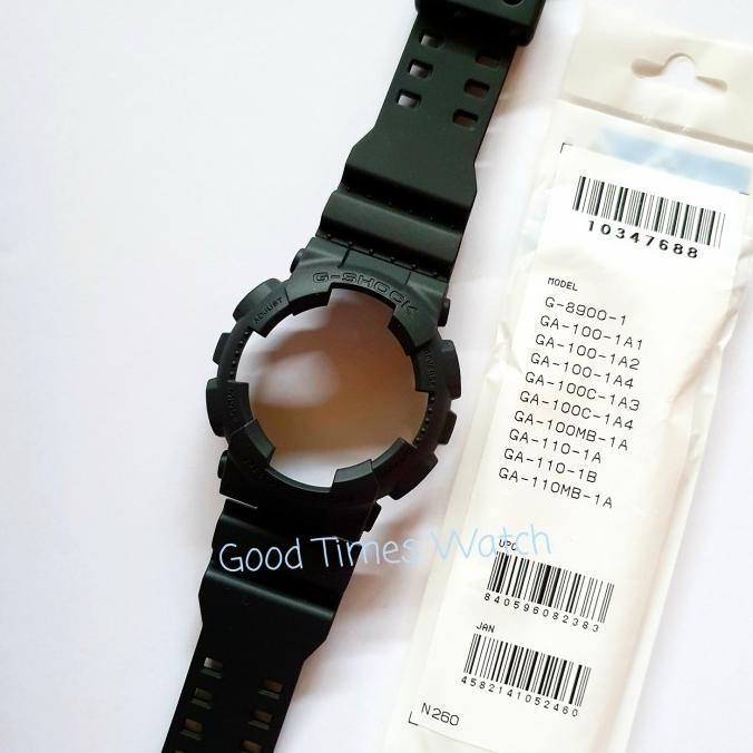 Paket Strap Bezel G-Shock Ga-100Bbn / Ga-100 Casio Original