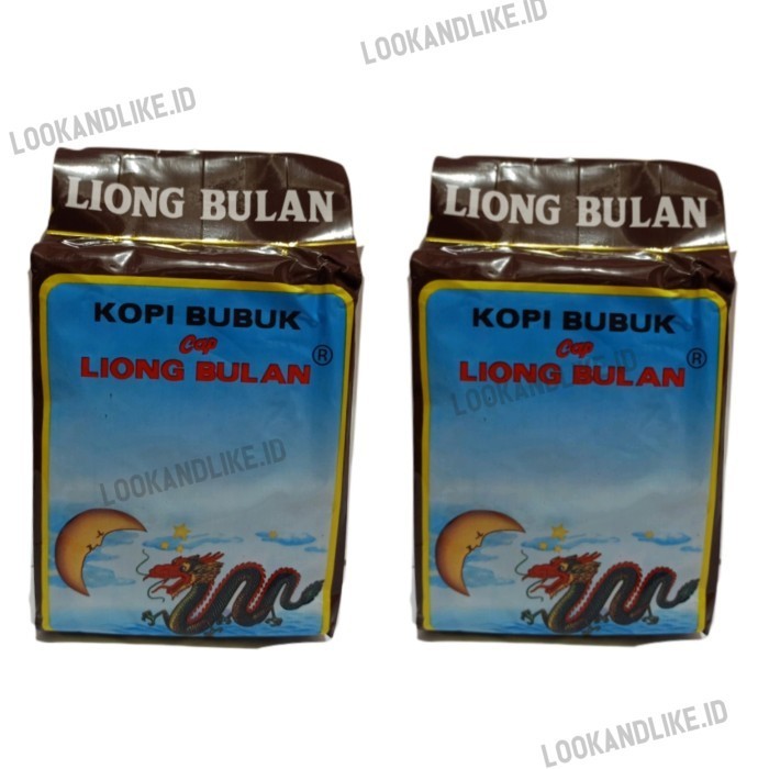 

Kopi Cap Liong Bulan 2 Bungkus X 200 Gram (Tanpa Gula)