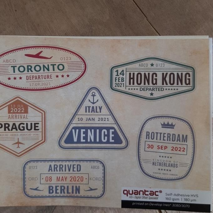 

Sticker Label Hvs A3 Quantac