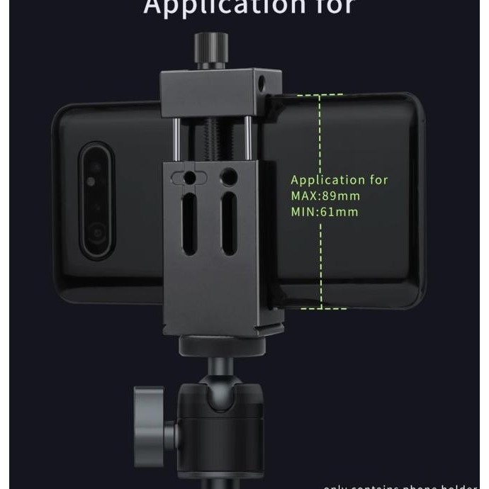 Costa Ph-10 Cnc Metal Smartphone Phone Holder With Cold Shoe/Waterpass