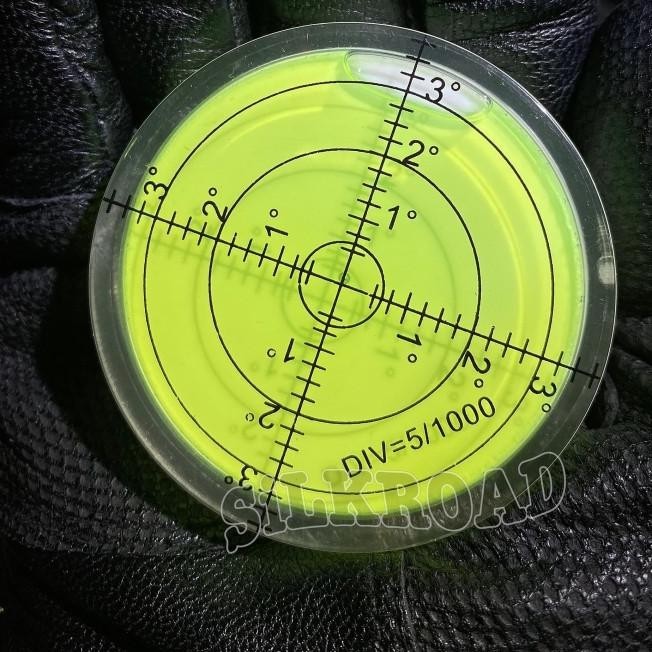 Bubble Level Spirit Water Level Bulat Kecil Bundar Waterpass Big