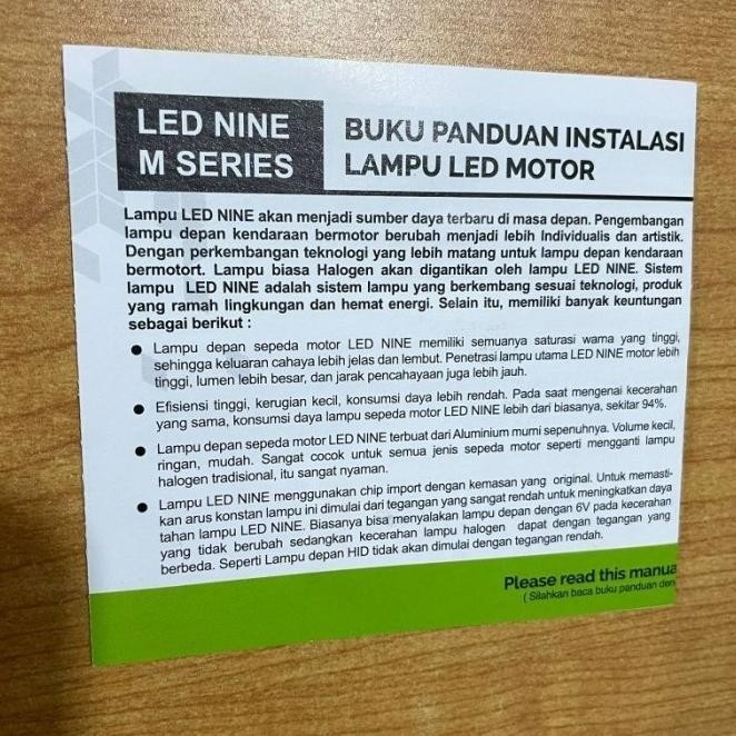 Ori Lampu Depan Led Hid Motor Ac Dc Bebek / Matic / Motor Laki